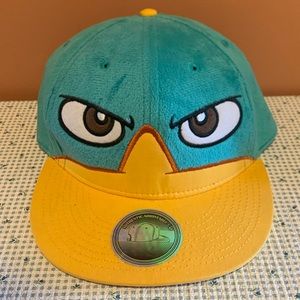 NWT Men's Disney Phineas and Ferb Perry the Platypus Hat